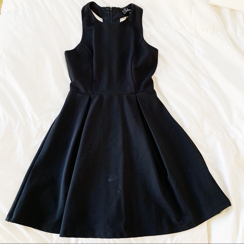 Black mini dress!